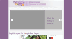 Desktop Screenshot of dogwalkingbend.com